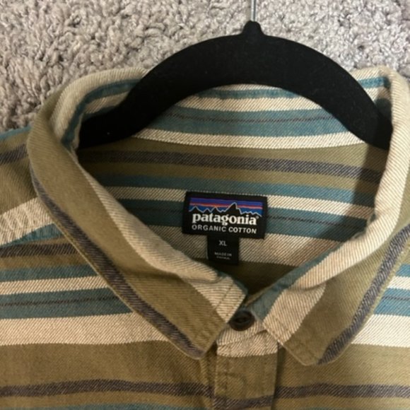 Mens XL Patagonia Organic Cotton Flannel - Picture 3 of 3